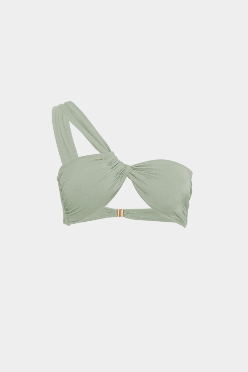 Açelya Okcu Acelya Okcu Premium One Shoulder Juno Slim Fit Women's Bikini Top  - Image 1