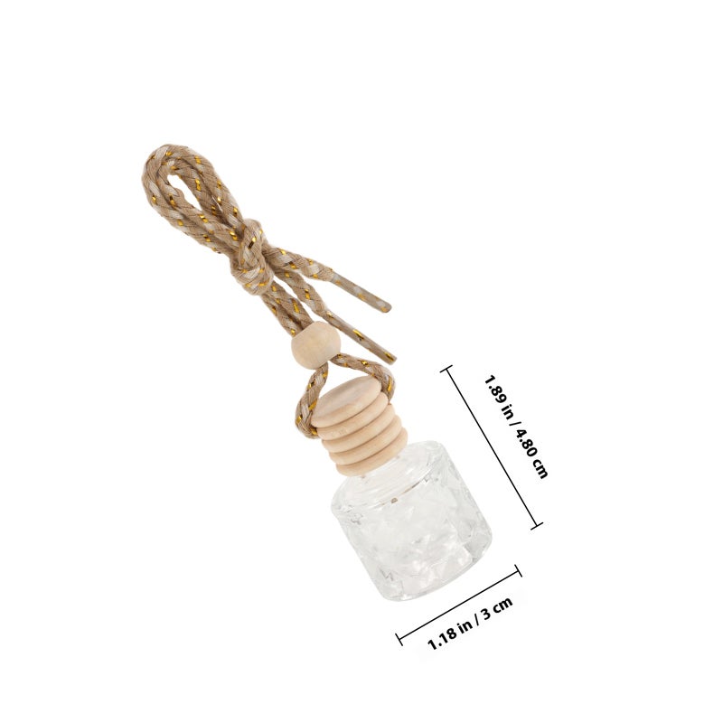 Car Perfume Bottles, Reusable Empty Diffusers for Auto and Room Fragrancing, Robust Build - Image 2