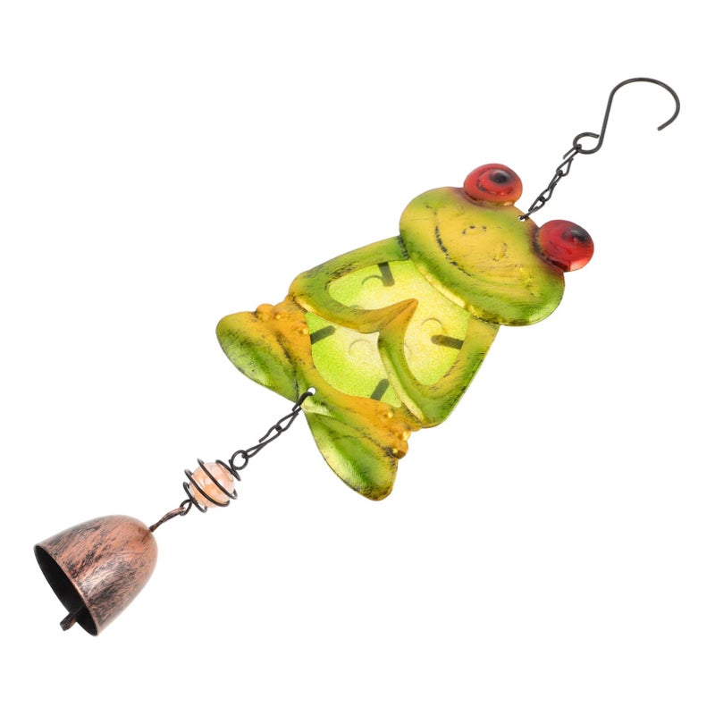 Vibrant Glass Wind Chime Outdoor Hanging Ornament Unique Handcrafted Room Decor - Image 2