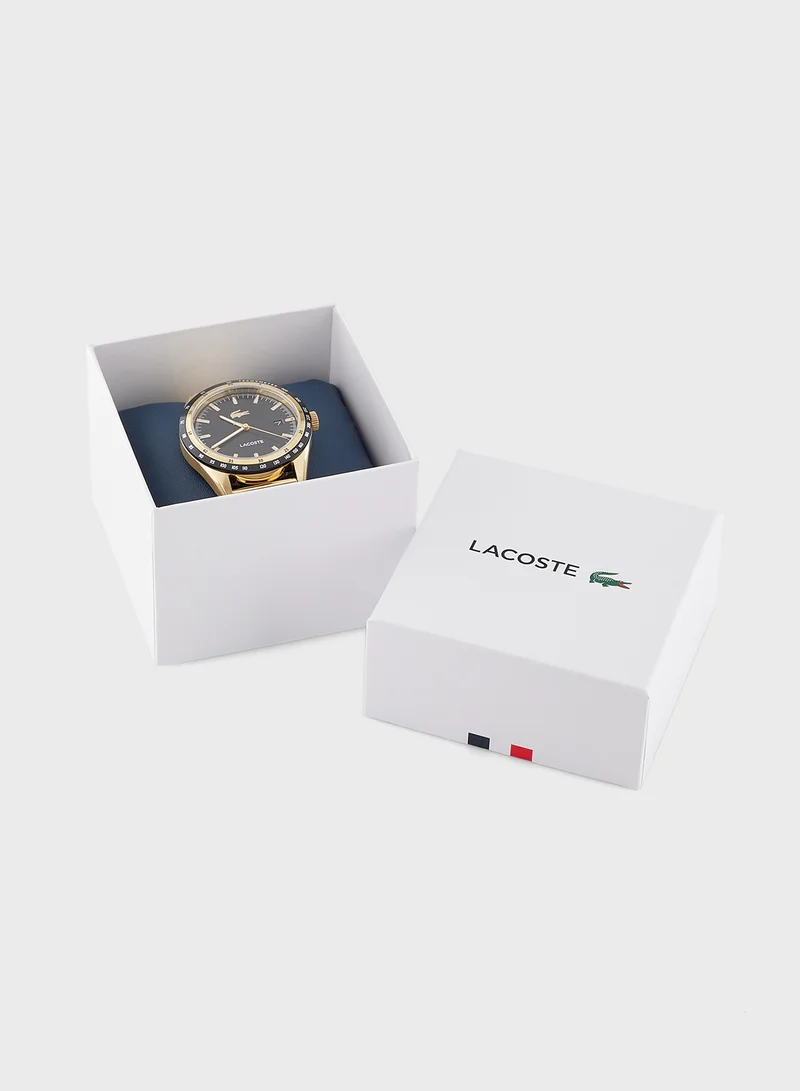 LACOSTE Analog Round Shape Stainless Steel Watch