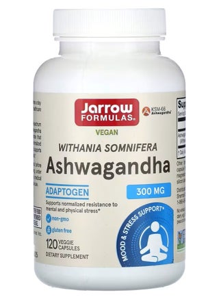 Ashwagandha 300 Mg 120 Veggie Capsules