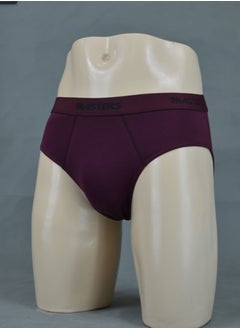 Masters Underwear For Men Brief Cotton Stretch - Burgundy