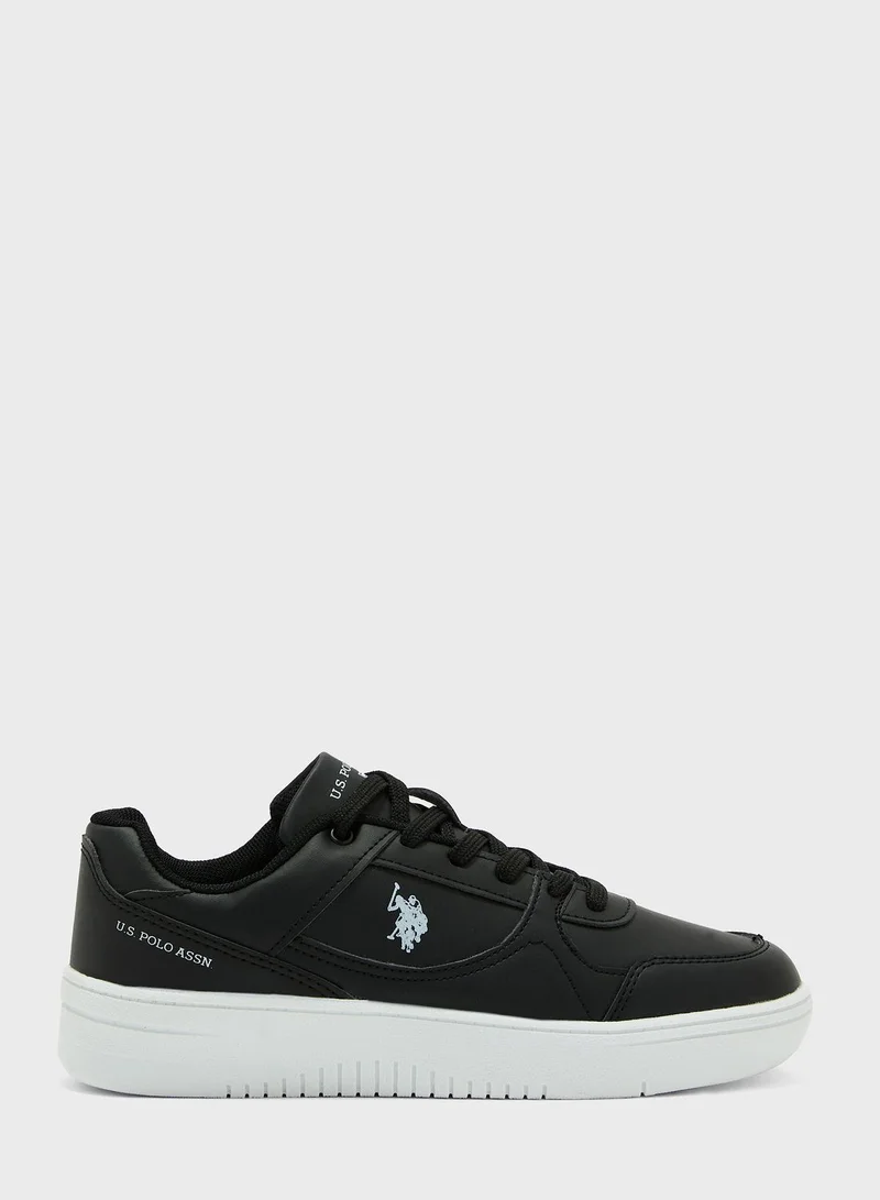 U.S.Polo Lace Up Low Top Sneakers