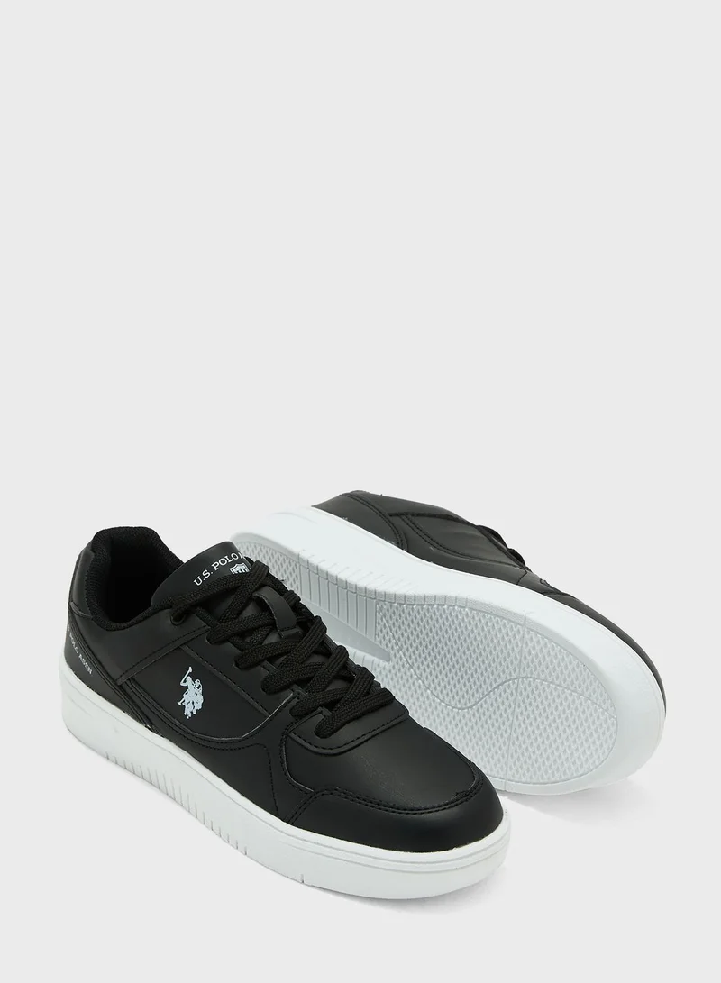 U.S.Polo Lace Up Low Top Sneakers