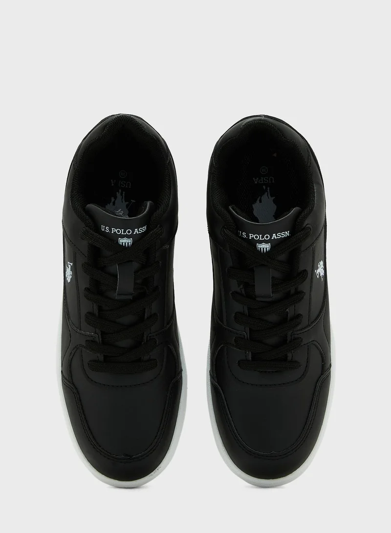 U.S.Polo Lace Up Low Top Sneakers