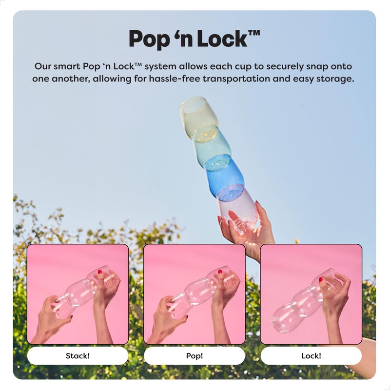 TOSSWARE POP 9oz Flute SET OF 24 Premium Quality, Recyclable, Unbreakable & Crystal Clear Plastic Champagne Glasses - Image 4