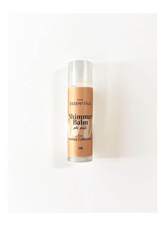 ESSENTIALS Shimmer Balm - Tan 5ml 
