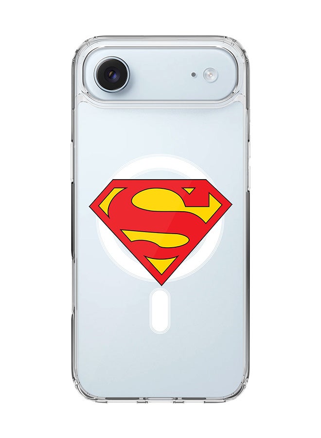 Stylizedd Classic Clear MagSafe Case for iPhone 17 Air , Hybrid Soft Case Flexible Edges Anti Drop TPU PC Gel Thin Transparent Cover [ Designed for iPhone 17 Air ] - The Super