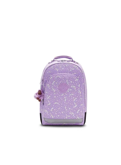 kipling Class Room Large Backpack (With Laptop Protection), Galaxy Metallic,For Kids, Teens