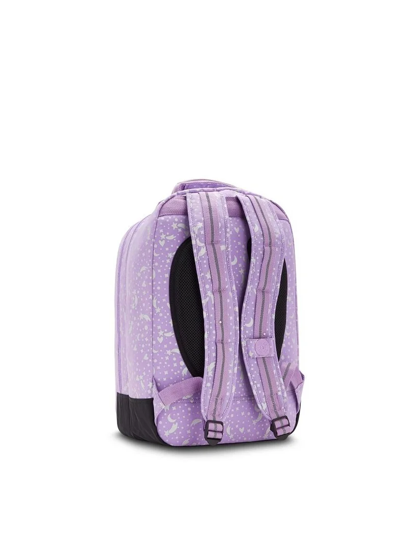 kipling Class Room Large Backpack (With Laptop Protection), Galaxy Metallic,For Kids, Teens