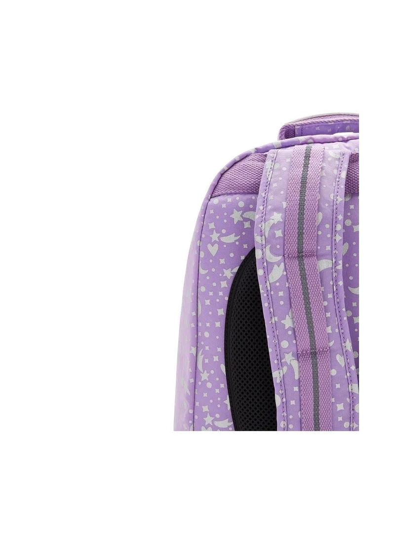 kipling Class Room Large Backpack (With Laptop Protection), Galaxy Metallic,For Kids, Teens
