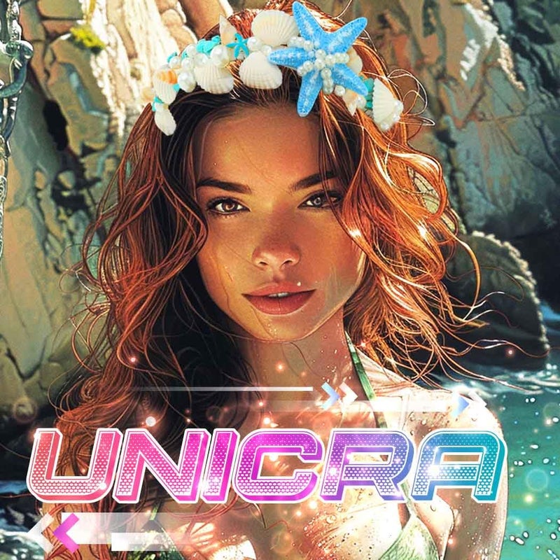 Unicra Starfish Headband Mermaid Hair Accessories Sea Shell Headbands for Women - Image 2