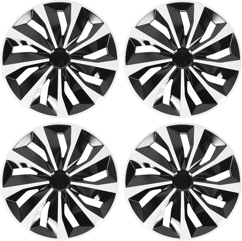 مجموعة أغطية عجلات ABS مقاس 15 بوصة بتصميم عالمي (4 قطع) - أغطية جنوط مقاومة للصدمات - Image 2