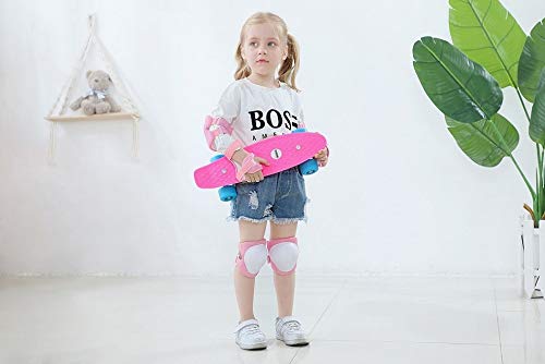 SK8MEMO 17" Mini Skateboard, Kids Skateboard for Beginners with ABEC-7 Bearing and Soft PU Wheels - Image 4