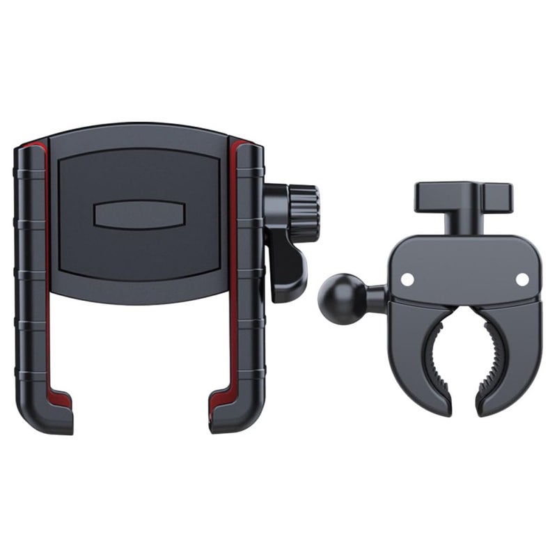 Universal Motorcycle Phone Mount with Shock Absorption for Bike Scooter Navigation - Image 2