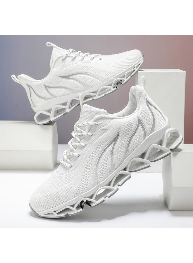 Men Sports Running Shoes Athletic Walk Breathable Comfortable Lightweight Casual Non-Slip Sneakers for Gym Workout Daily Wear - Image 4