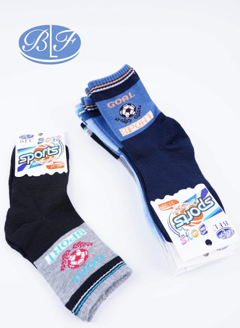 BFL Fashion Boy Cotton New Sport Socks - Image 4