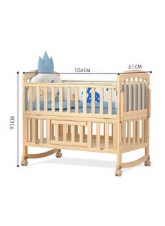 Star Kids Children Bed Made Of Solid Wood  - Image 2