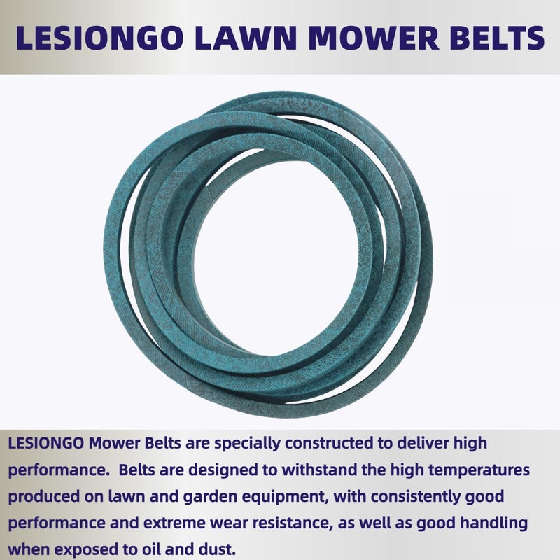 LESIONGO Lawn Mower 42 inches Deck Belt 1/2 inch X 96 inches Replacement for MTD Cub Cadet Troy Bilt 954-04060 754-04060 LT1040 LT1042, Craftsman SPM201671081, John-Deere GX10851 - Image 4
