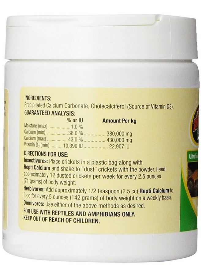 Zoo Med Zoo Med Reptile Calcium with Vitamin D3, 8-Ounce  - Image 2