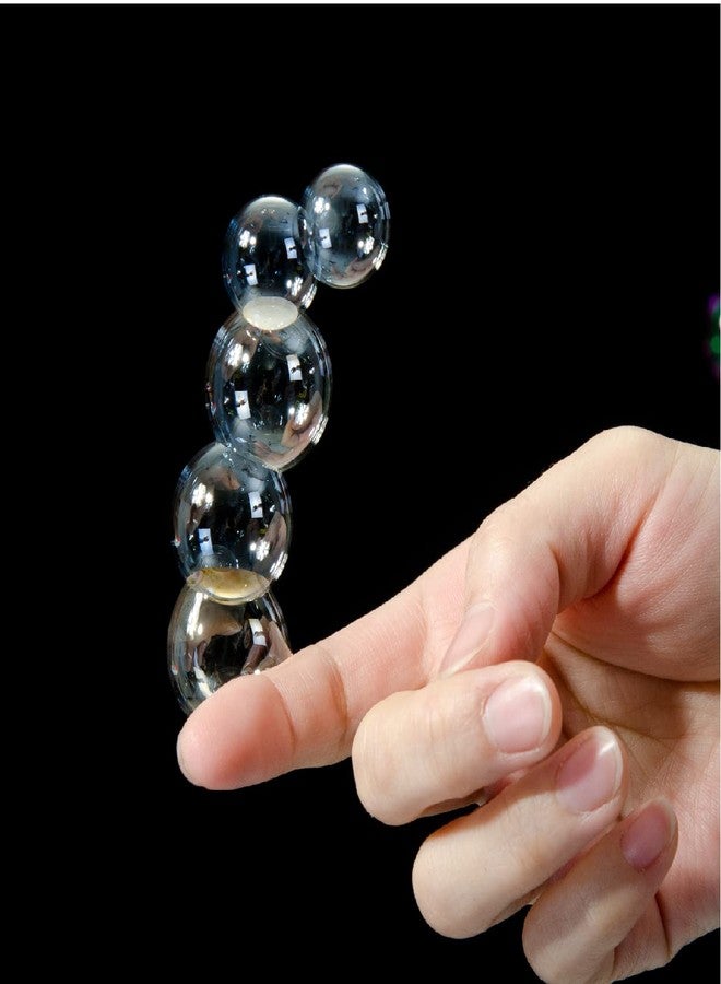 Uncle Bubble Catch & Stack Touchable Bubble Test Tube - Grab, Shape, Play Them All! Blow a Cloud of Pearl Sized Bubbles That You can Catch and Stack. - Image 2