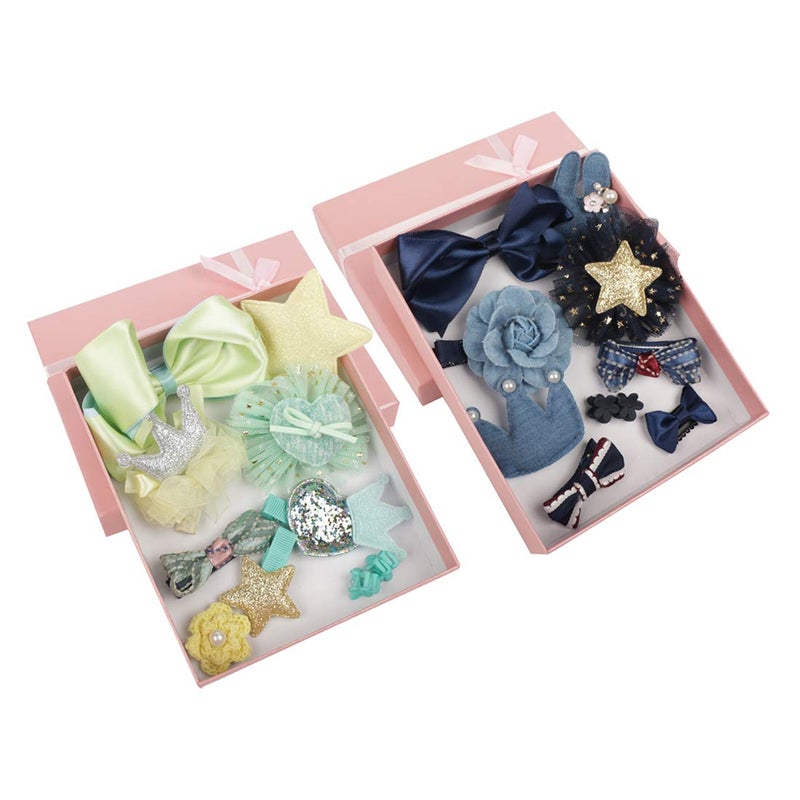 YELLOW BEE Cute Hair Clips Set for Girls - (Lime+Blue) Pack of 2, Girls Hair Accessories for Hair Styling Clips, Perfect for Occasions like Birthday, Parties & Ideal Gift for Girls - Image 5