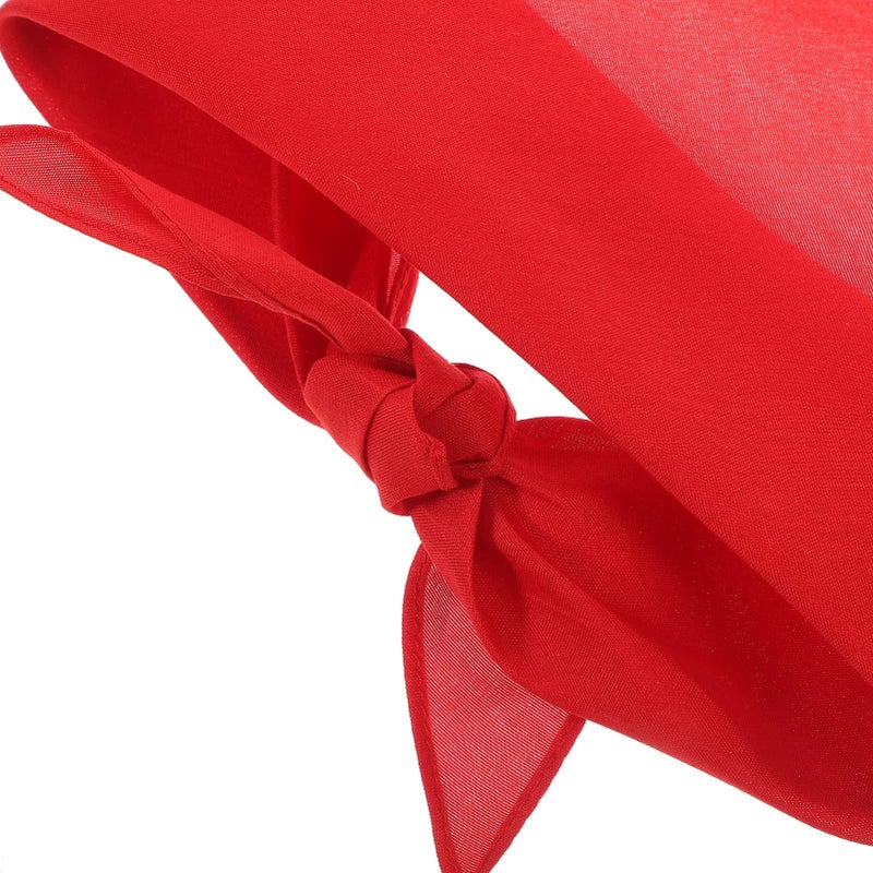 Red Dog Bandanas Set Of 4 Washable Pet Costume Accessories For Photos Outings Parties - Image 4