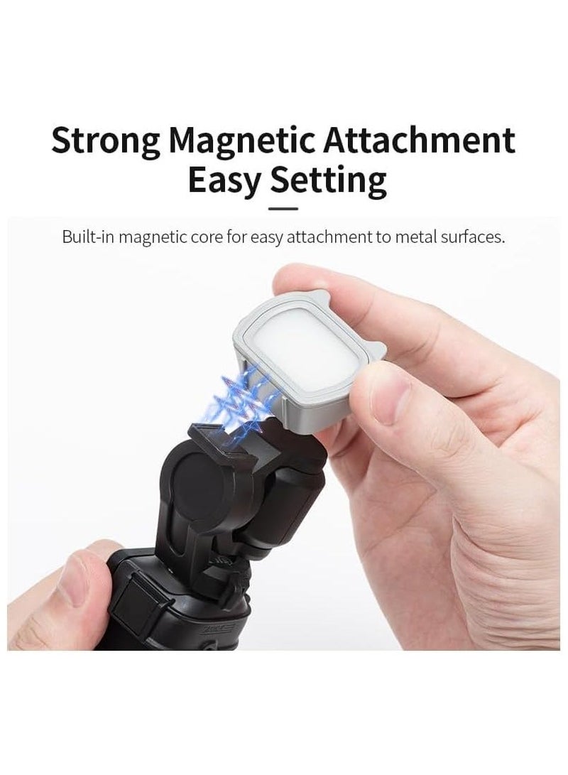 ستارت آر سي مجموعة ضوء مساعدة صغيرة ل DJI OSMO جيب 3 ، LED ضوء الفيديو الإضاءة المساعدة تصوير ضوء 200 مللي أمبير قابلة للشحن ل DJI جيب 3 ، مع شحن USB - Image 4