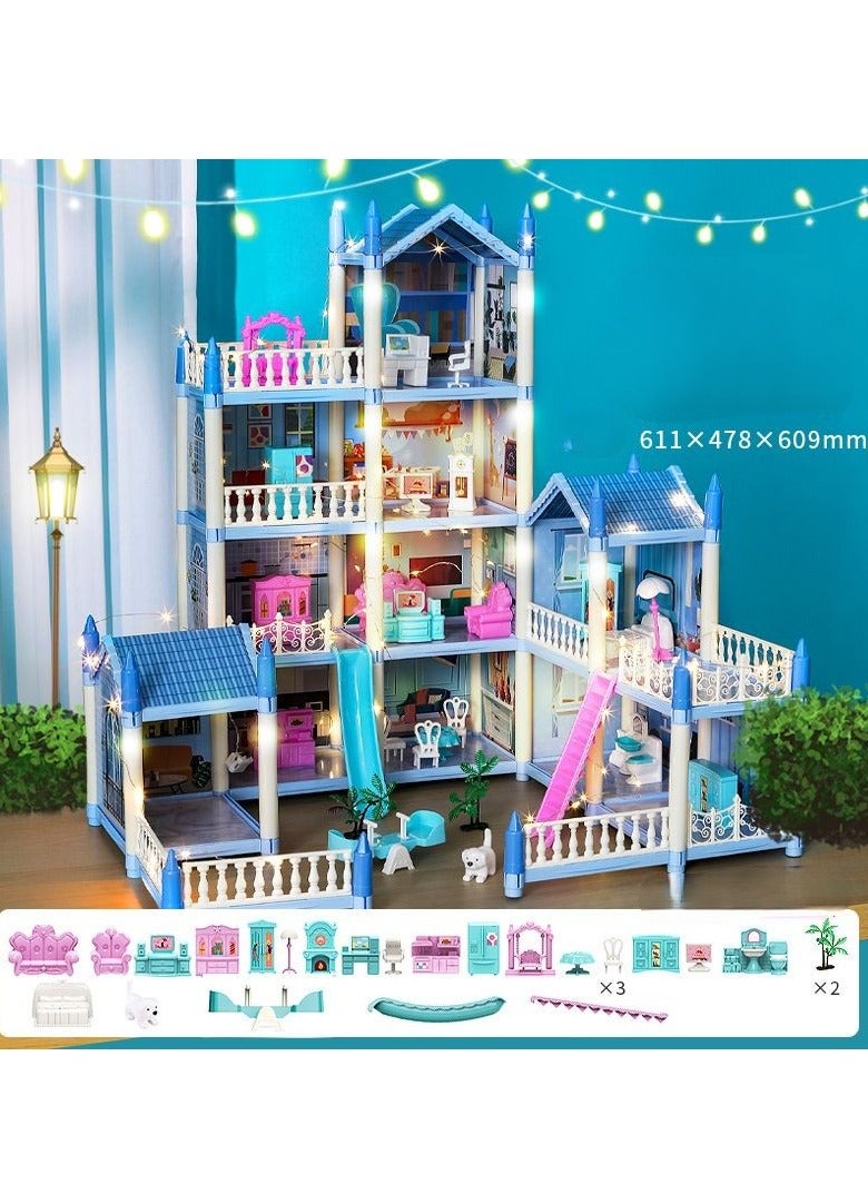 Doll House Building Toys Girls Toddler DIY Ideas Gifts