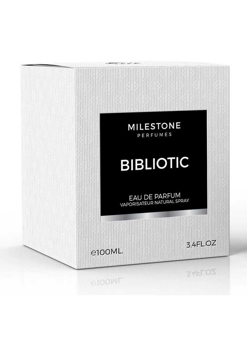 Milestone Bibliotic Eau De Parfum For Unisex - 100 ML - Image 3