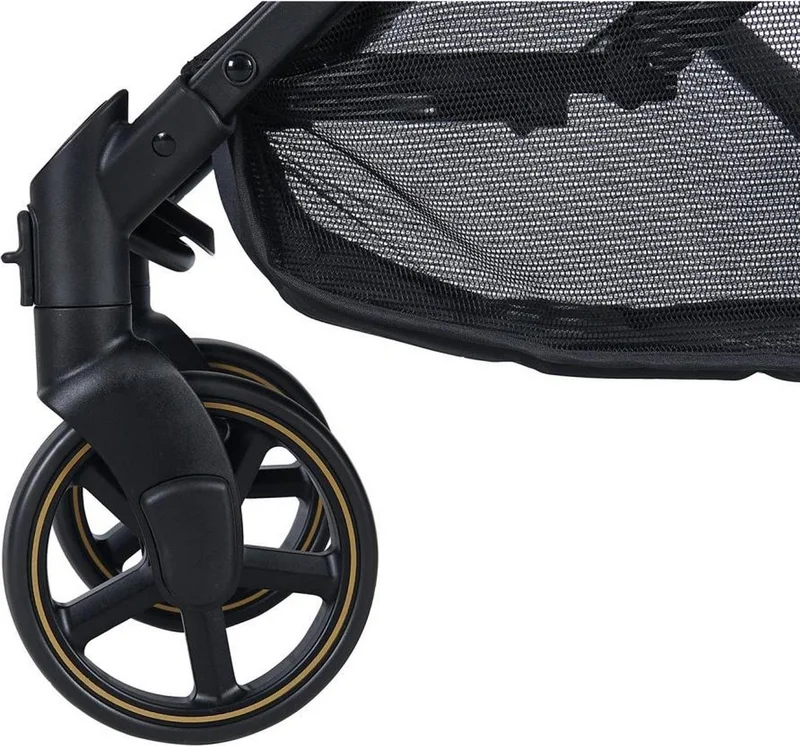 Prego Solo Travel Baby Stroller Black