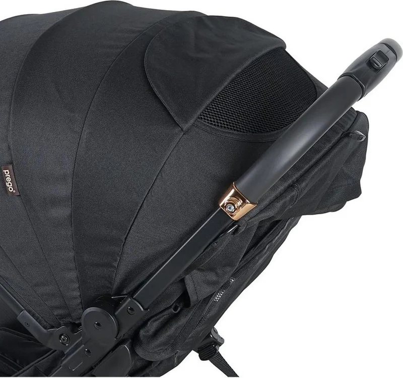 Prego Solo Travel Baby Stroller Black