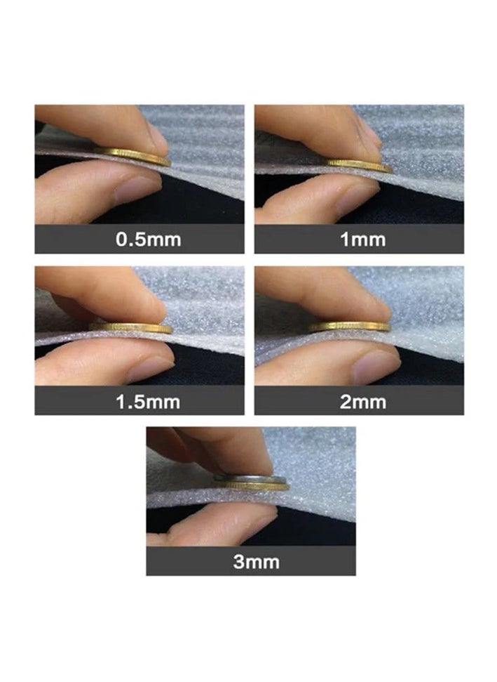 Generic - Health Express Packaging 2mm Foam Roll 50cm x 10mtr for Safe Shipping Non-Abrasive Foam Cushion for Fragile Goods, Shipping, and Storage Ideal Wrap for Protecting Delicate Items - Pack of 1 - Image 1