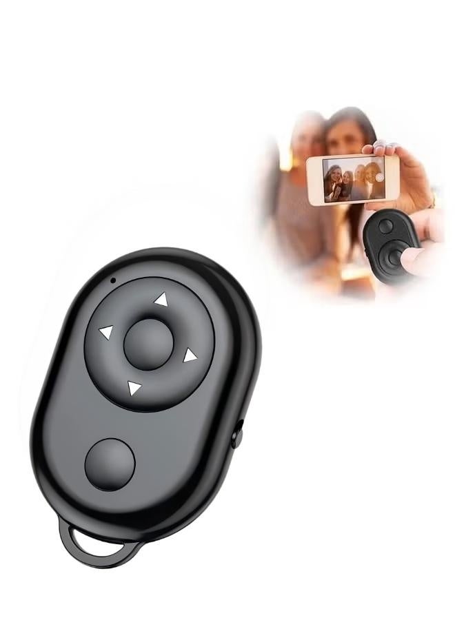 Bluetooth Phone Page Turner & Scroll Controller Wireless Remote Camera Shutter for Smartphones & Tablets Compatible with iOS & Android - Image 1