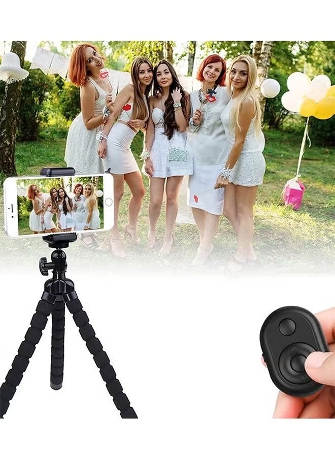 Bluetooth Phone Page Turner & Scroll Controller Wireless Remote Camera Shutter for Smartphones & Tablets Compatible with iOS & Android - Image 3