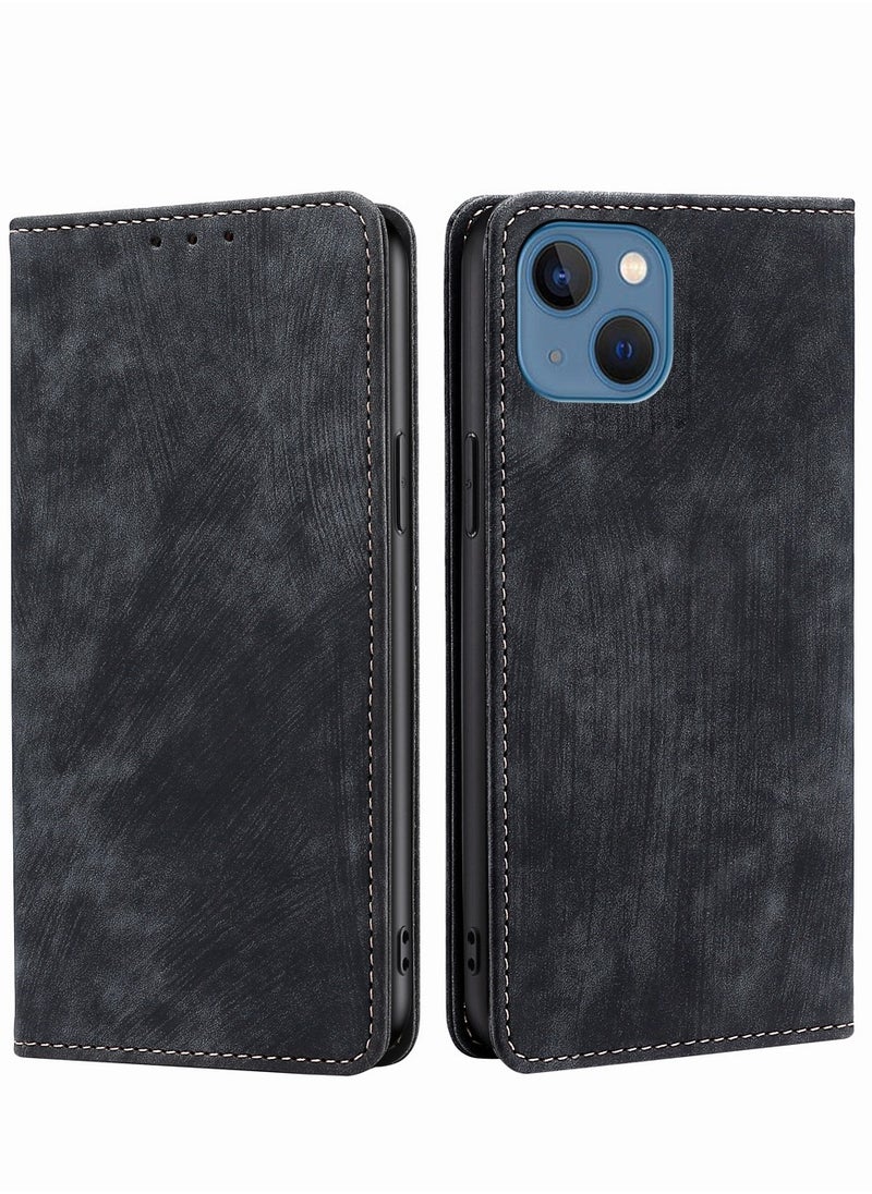 Motim - Iphone 14 Pro /14 Pro Max Wallet Case with Card Holders, Vintage Slim Leather Magnetic Case Shockproof Hard Protective Phone Case with Pocket and Stand, Iphone 14 Pro /14 Pro Max Case Cover - Image 1