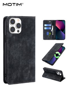 Iphone 14 Pro /14 Pro Max Wallet Case with Card Holders, Vintage Slim Leather Magnetic Case Shockproof Hard Protective Phone Case with Pocket and Stand, Iphone 14 Pro /14 Pro Max Case Cover