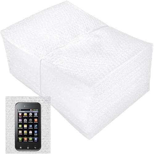 V-chen Bubble Pouches Wrap Bag 8 Inch x 10 Inch30 Pcs Double Wall Thickening Shockproof Bubble Bags Clear Bubble Out Bags Protective Bubble Pouch Cushioning Bags for Moving Shipping and Packing - Image 1