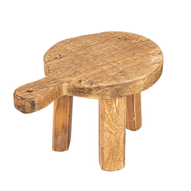 Creative Co-Op Fir Wood Pedestal - Image 1
