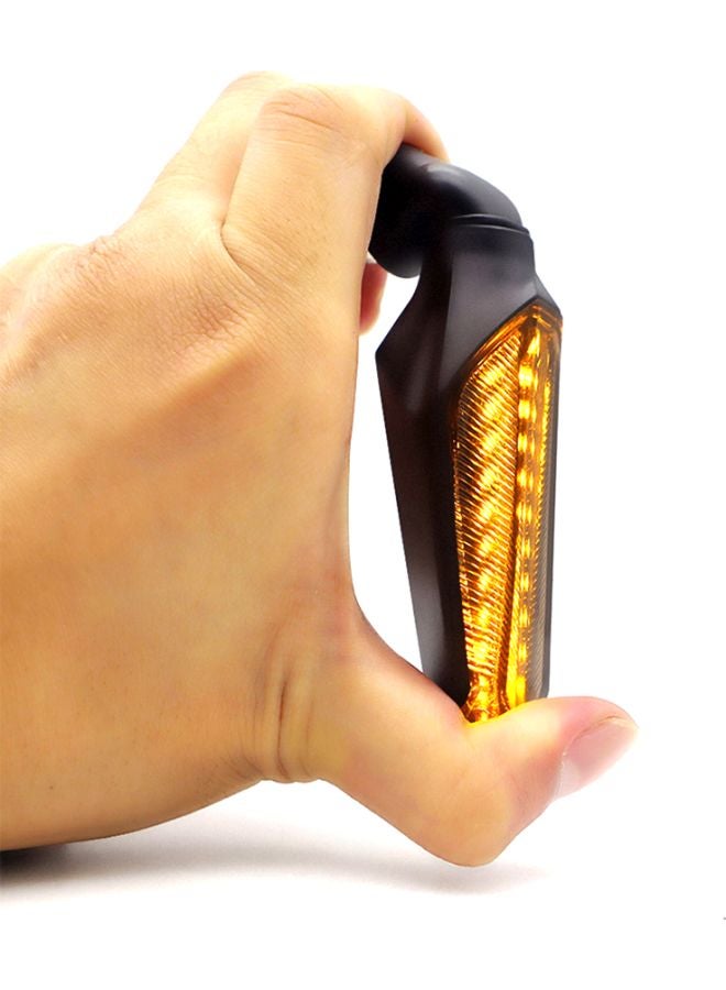Loquat Double Sided Motorcycle Turn Signal LED Lamp - Image 3