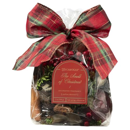 Aromatique The Smell of Christmas Potpourri Bag - Decorative Home Fragrance, Perfect Winter Decoration Long Lasting Room Sachet Air Freshener Botanicals Catchall Bowl Filler Decor Xmas Centerpiece 7oz - Image 1