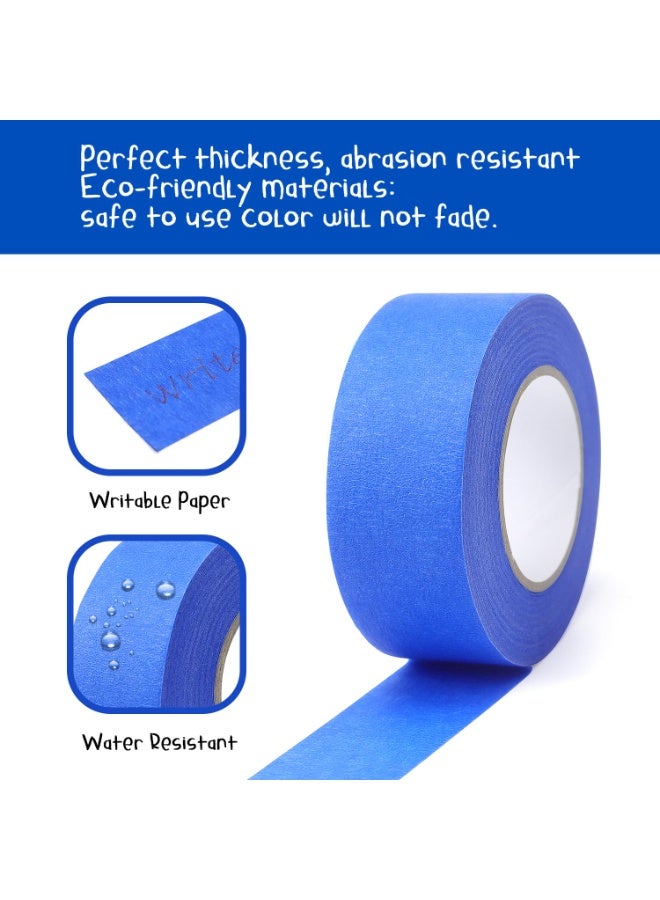 شريط لاصق ملون، 7 لفات، شريط ملون قابل للكتابة، سهل التمزيق، مجموعة شريط لاصق للحرف اليدوية، وضع العلامات، التصنيف الزخرفي، DIY - Image 3