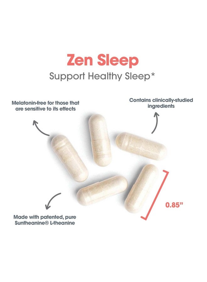 اليرجي ريسيرتش جروب مكمل غذائي Zen Sleep من Allergy Research Group - يدعم النوم الصحي الطبيعي، P5P، 5-HTP، GABA، L-Theanine، توازن الجهاز العصبي، مضاد للحساسية، كبسولات نباتية - 60 كبسولة - Image 5
