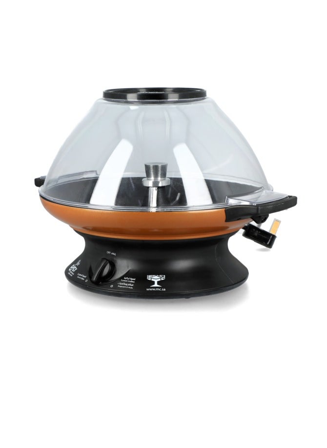 MCLINE 1000W Automatic Temperature Control Coffee Roaster Black and Clear 26.04 x 36.83 x 36.83 cm PC-100 - 220V  - Image 2