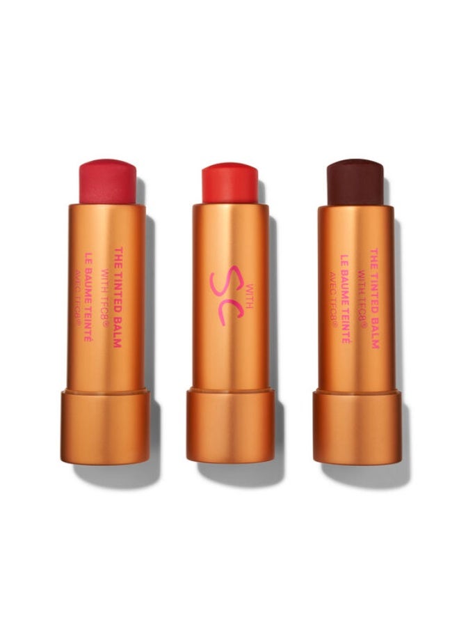 أوجستينوس بادر مجموعة أوغسطينوس بدر الثلاثية من بلسم الشفاه الملون 12 غرام - Image 4