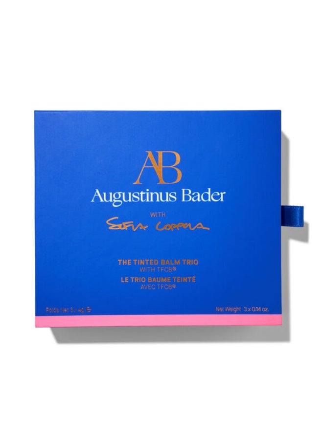 أوجستينوس بادر مجموعة أوغسطينوس بدر الثلاثية من بلسم الشفاه الملون 12 غرام - Image 1