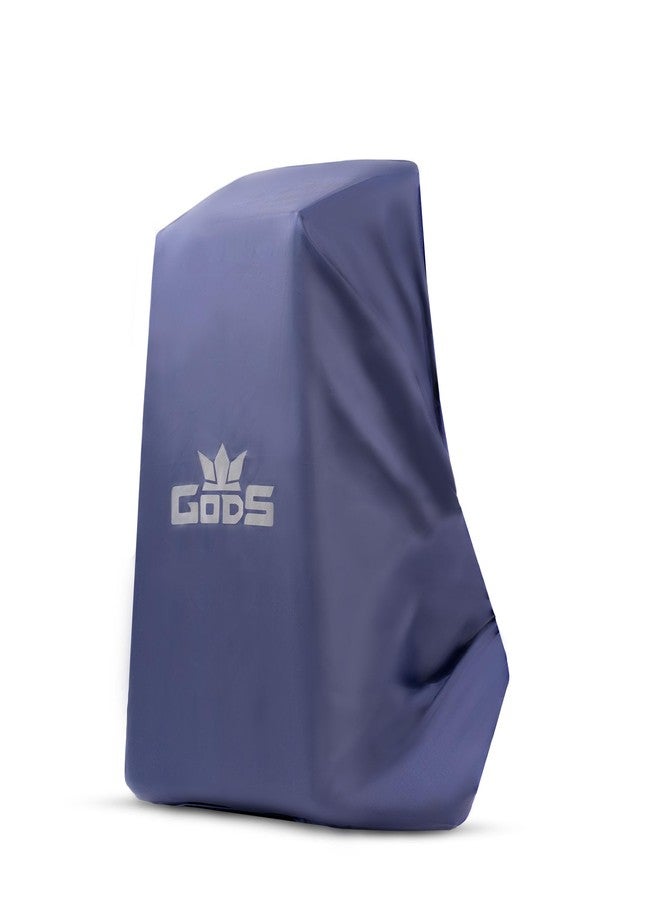جودز غطاء مطري مقاوم للماء لجميع الأحوال الجوية من GODS لحقائب الظهر | يناسب حقائب Ghost X وZarc X وجميع الحقائب من 20 لترًا إلى 35 لترًا | مُغلف بطبقتين، بدون خياطة، مقاوم للماء والرياح، حماية من جميع الأحوال الجوية - أزرق داكن - Image 1