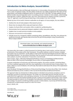 Introduction to Meta-Analysis  - Image 2