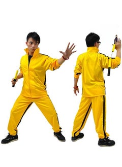 Bruce Lee Tracksuit Yellow Death Game Set Yellow