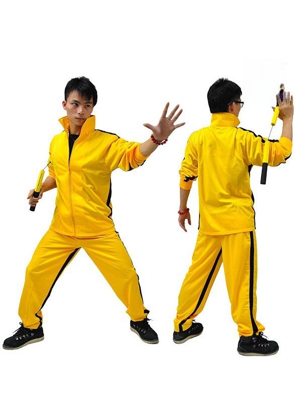 Generic - Bruce Lee Tracksuit Yellow Death Game Set Yellow - Image 1